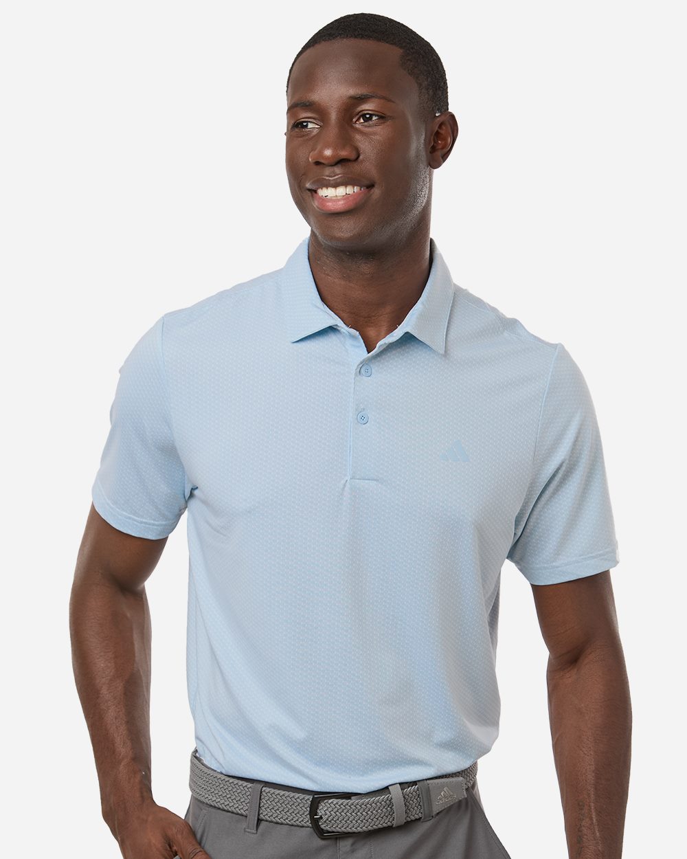 Adidas Men's Performance Textured Polo - Adidas A2024
