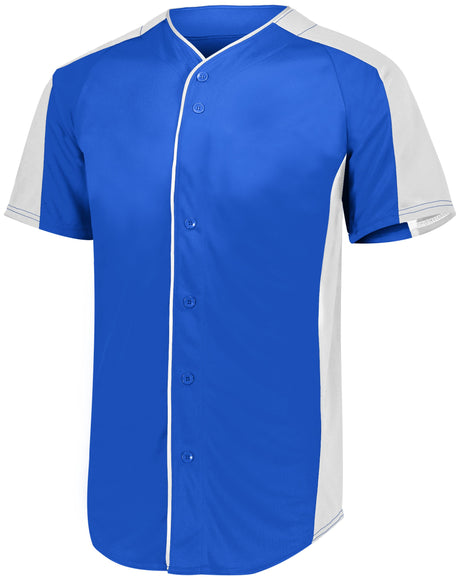 Augusta Sportswear Full-Button Baseball Jersey 1655