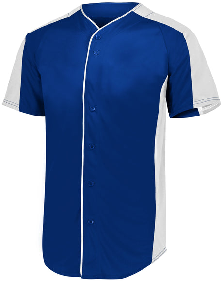 Augusta Sportswear Full-Button Baseball Jersey 1655