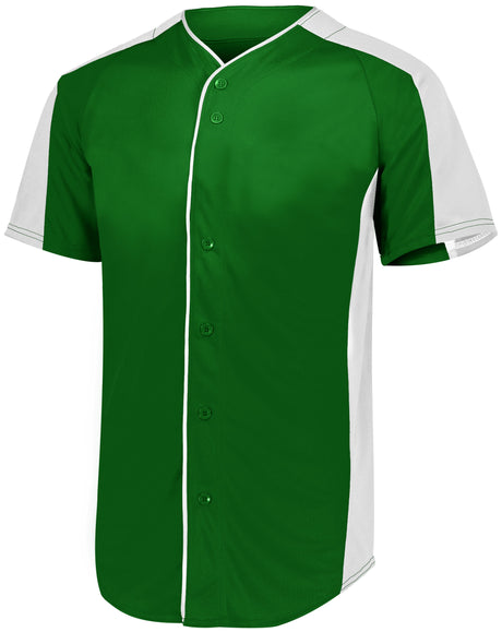 Augusta Sportswear Full-Button Baseball Jersey 1655