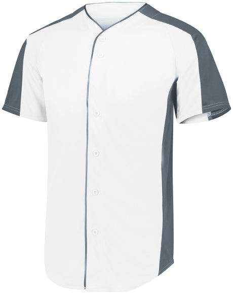 Augusta Sportswear Full-Button Baseball Jersey 1655