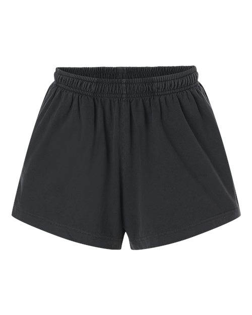 BELLA + CANVAS Women's Garment-Dyed Shorts - BELLA + CANVAS 6824GD