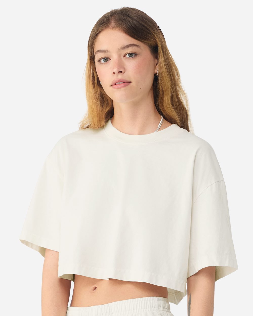 Bella + Canvas 6882GD Women's Garment-Dyed Cropped Tee