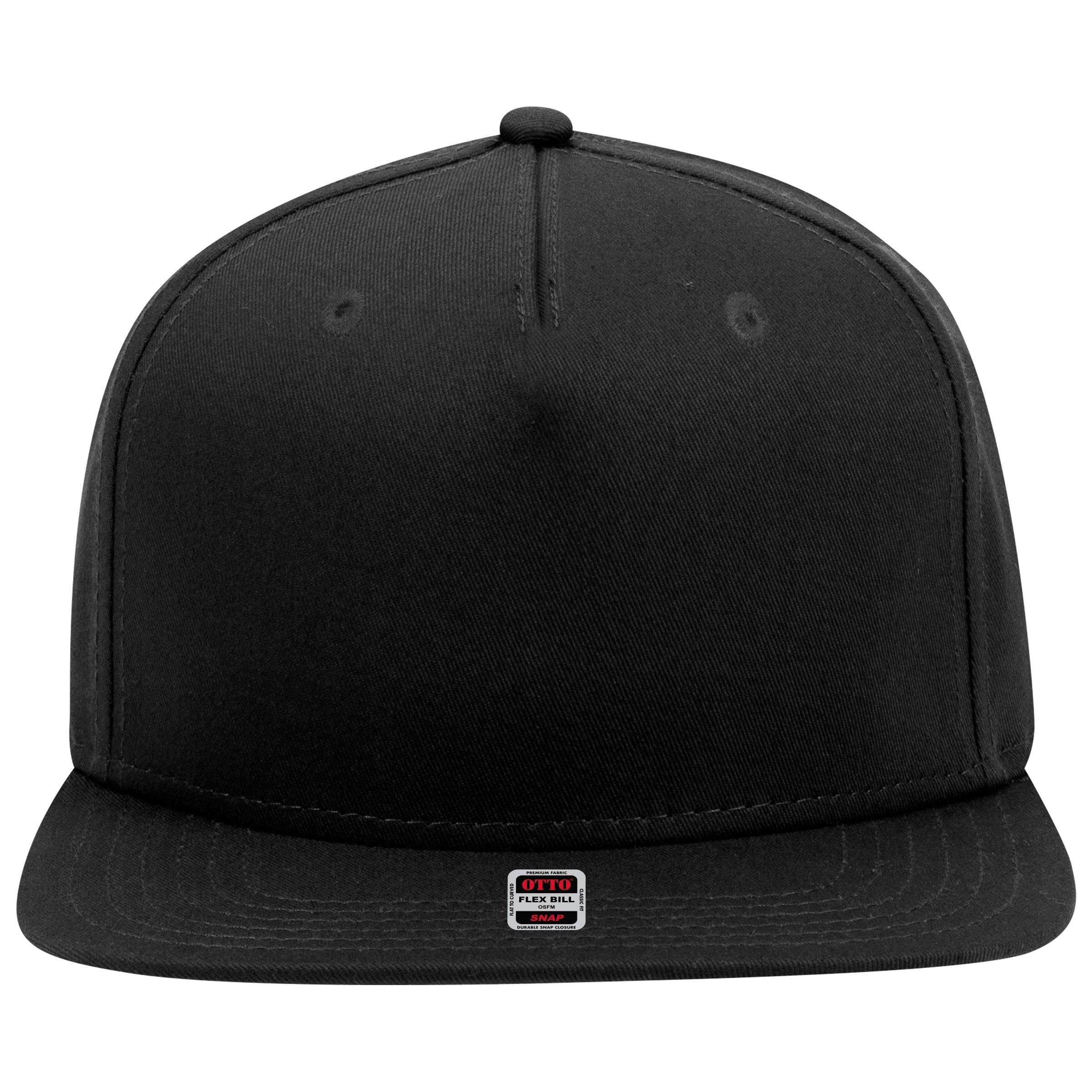 OTTO CAP "OTTO SNAP" 5 Panel Mid Profile Snapback Hat OTTO 167-1198 Otto Cap