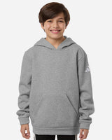 Adidas Youth Fleece Hooded Sweatshirt - Adidas AT205