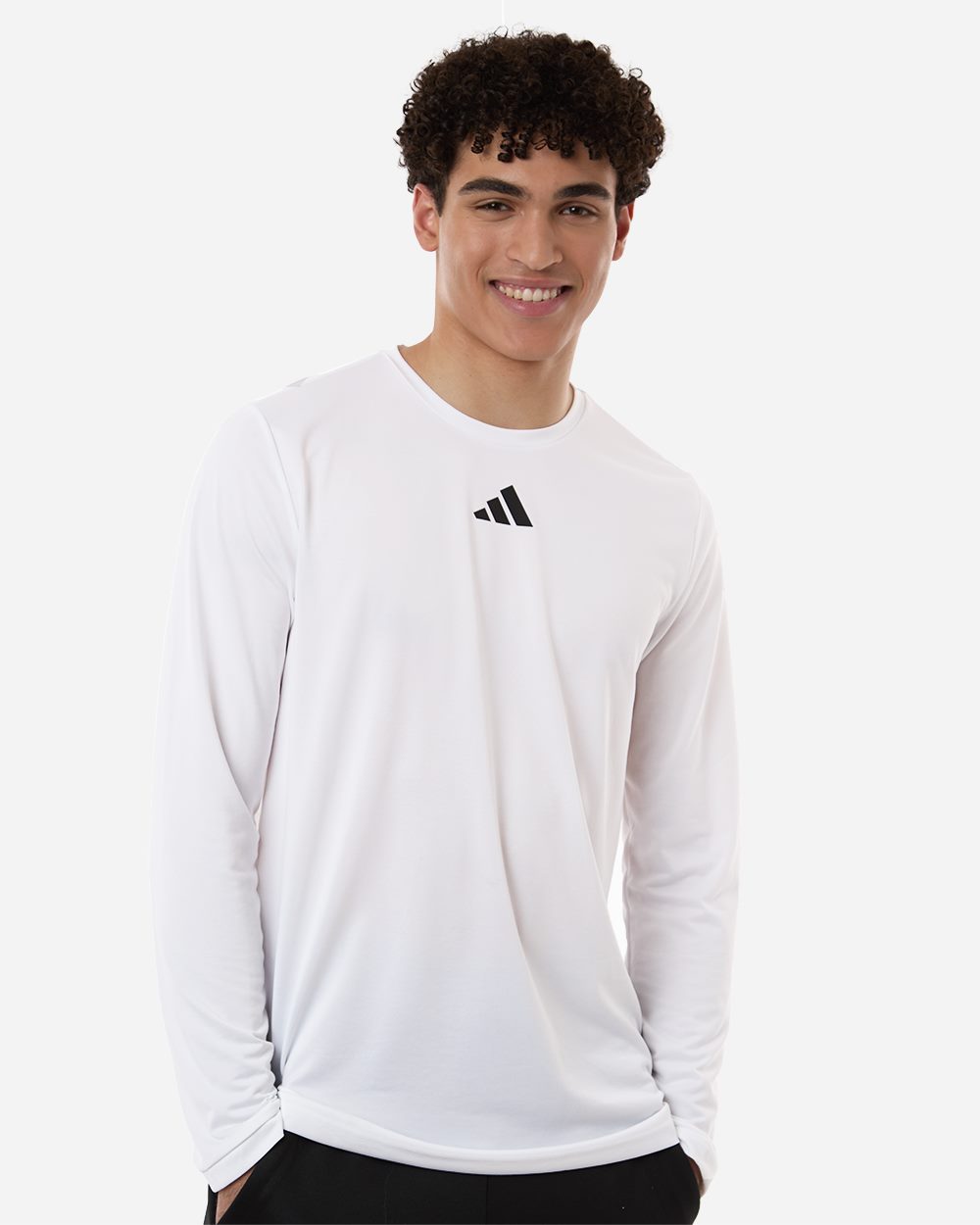 Adidas Men's Pregame Long Sleeve T-Shirt - Adidas AT104