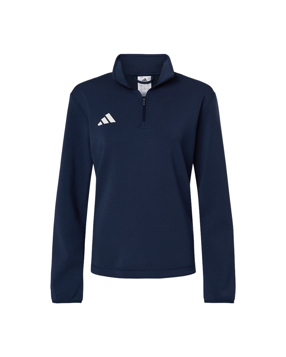 Adidas Women's 3-Stripes Quarter-Zip Pullover - Adidas AT401
