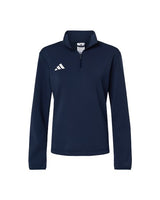 Adidas Women's 3-Stripes Quarter-Zip Pullover - Adidas AT401