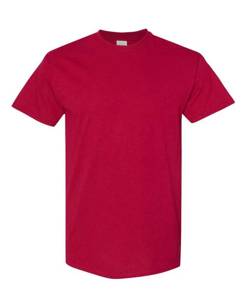 Gildan Heavy Cotton™ T-Shirt - Cardinal - Gildan 5000 Gildan Cardinal S