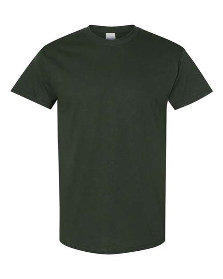 Gildan Heavy Cotton™ T-Shirt - Forest Green - Gildan 5000 Gildan Forest Green S