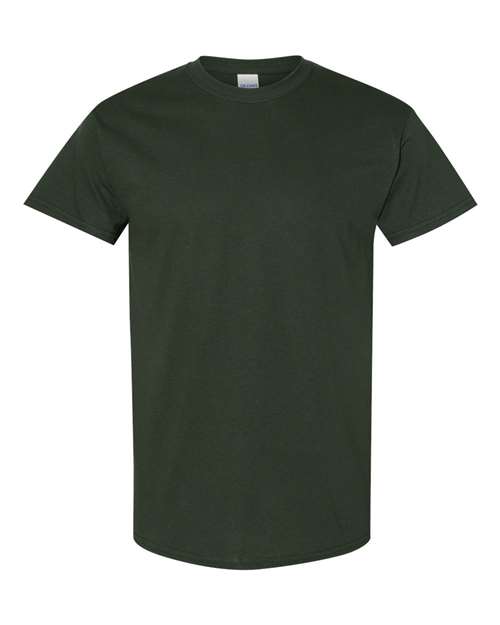 Gildan Heavy Cotton™ T-Shirt - Forest Green - Gildan 5000 Gildan