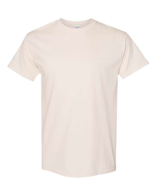 Gildan Heavy Cotton™ T-Shirt - Natural - Gildan 5000 Gildan Natural S