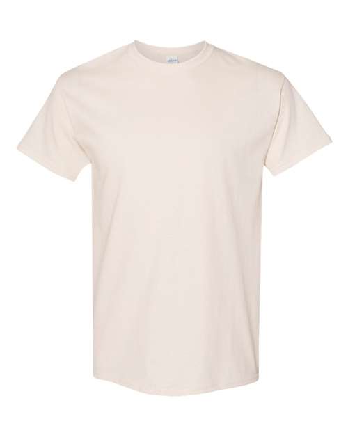 Beige t-shirt on a white background