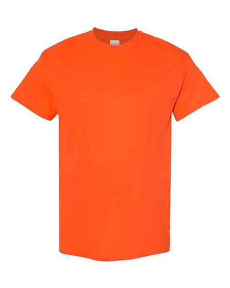 Gildan Heavy Cotton™ T-Shirt - Orange - Gildan 5000 Gildan Orange S