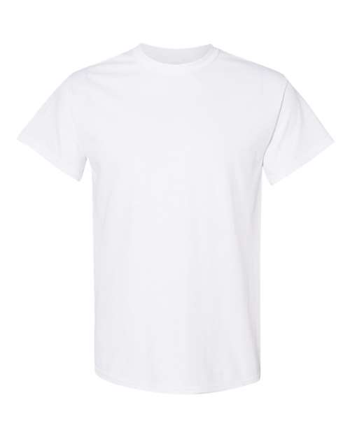 Gildan Heavy Cotton™ T-Shirt - White - Gildan 5000 Gildan White S