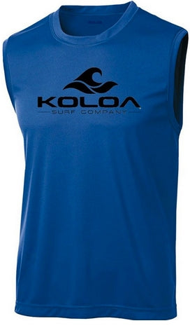 Koloa Surf Co. Classic Wave Logo Moisture Wicking Sleeveless T-Shirt