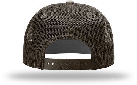 Richardson 168P Printed Seven-Panel Trucker Cap | Wholesale Camo Headwear