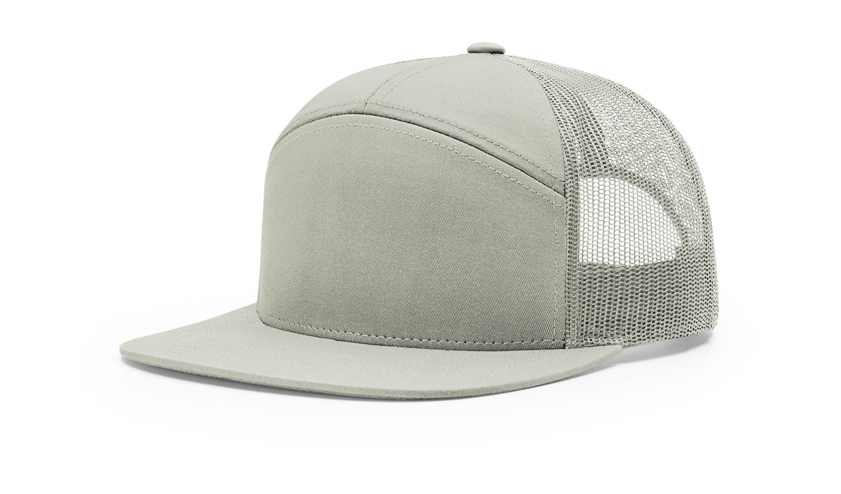 Richardson Seven-Panel Trucker Cap - Richardson 168 Caps Richardson Quarry Adjustable