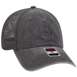 OTTO CAP® OTTO FLEX® Fitted 6 Panel Low Profile Mesh Back Trucker Hat OTTO 169-1264