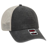 OTTO CAP® OTTO FLEX® Fitted 6 Panel Low Profile Mesh Back Trucker Hat OTTO 169-1264
