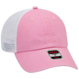 OTTO CAP® OTTO FLEX® Fitted 6 Panel Low Profile Mesh Back Trucker Hat OTTO 169-1264