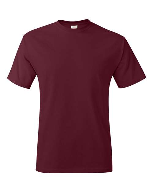 Hanes Authentic T-Shirt - Cardinal - Hanes 5250 Hanes