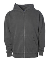 Independent Trading Co. IND420ZIP Unisex Mainstreet Heavyweight Full-Zip Hooded Sweatshirt