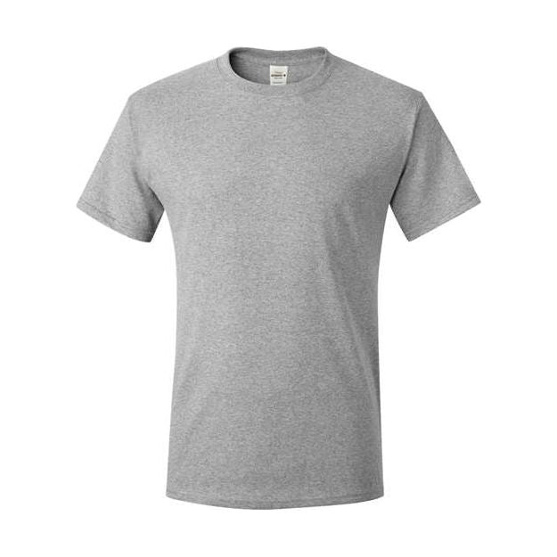 Hanes Authentic T-Shirt - Light Steel - Hanes 5250 Hanes Light Steel S