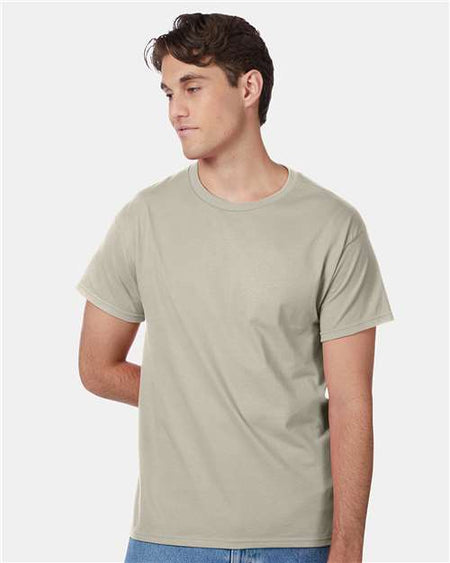 Hanes Authentic T-Shirt - Sand - Hanes 5250 Hanes