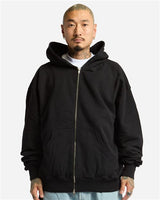 Shaka Wear Unisex Max Heavy Fleece Garment-Dyed Full-Zip Hooded Sweatshirt - Shaka Wear SHGMZ