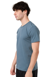 Royal Apparel 17051 Unisex 50/50 Blend Tee - Aegean Blue