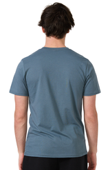 Royal Apparel 17051 Unisex 50/50 Blend Tee - Aegean Blue