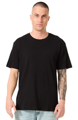 Royal Apparel 17051 Unisex 50/50 Blend Tee - Black