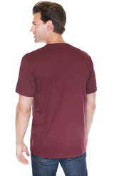 Royal Apparel 17051 Unisex 50/50 Blend Tee - Burgundy