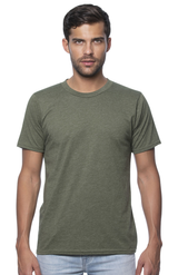 Royal Apparel 17051 Unisex 50/50 Blend Tee - Heather Army