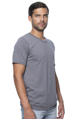 Royal Apparel 17051 Unisex 50/50 Blend Tee - Heather Asphalt