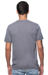 Royal Apparel 17051 Unisex 50/50 Blend Tee - Heather Asphalt