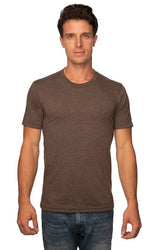 Royal Apparel 17051 Unisex 50/50 Blend Tee - Heather Brown