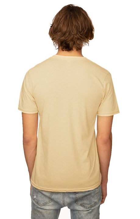 Royal Apparel 17051 Unisex 50/50 Blend Tee - Heather Champagne