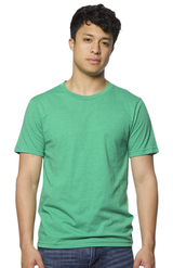 Royal Apparel 17051 Unisex 50/50 Blend Tee - Heather Green
