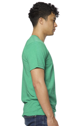 Royal Apparel 17051 Unisex 50/50 Blend Tee - Heather Green