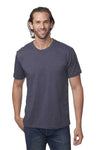 Royal Apparel 17051 Unisex 50/50 Blend Tee - Heather Indigo