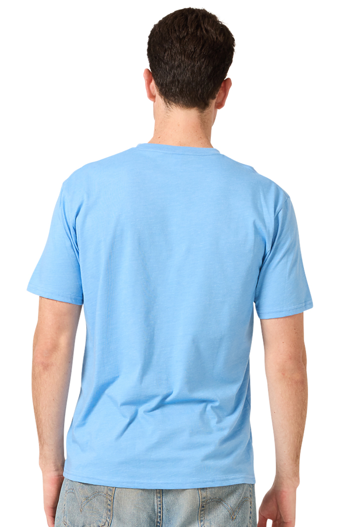 Royal Apparel 17051 Unisex 50/50 Blend Tee - Heather Light Blue