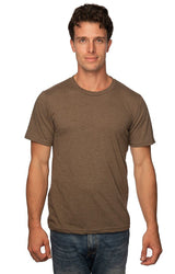 Royal Apparel 17051 Unisex 50/50 Blend Tee - Heather Mocha