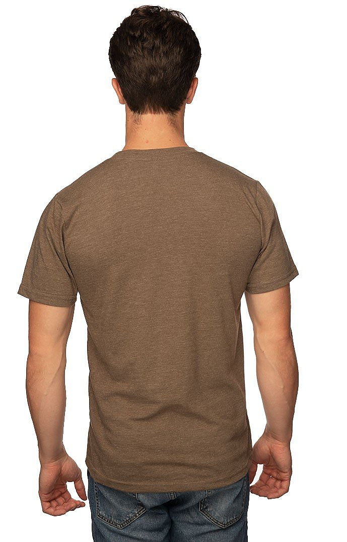 Royal Apparel 17051 Unisex 50/50 Blend Tee - Heather Mocha