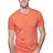 Royal Apparel 17051 Unisex 50/50 Blend Tee - Heather Orange