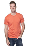 Royal Apparel 17051 Unisex 50/50 Blend Tee - Heather Orange