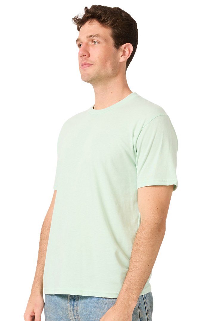 Royal Apparel 17051 Unisex 50/50 Blend Tee - Heather Pistachio