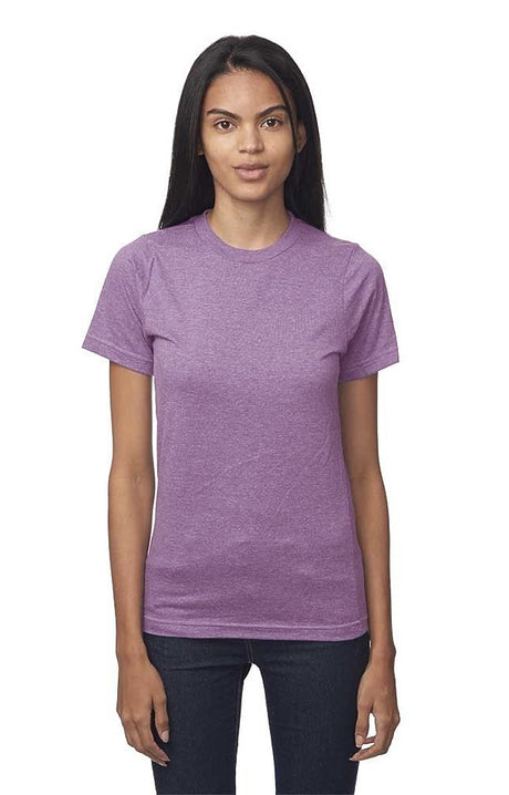 Royal Apparel 17051 Unisex 50/50 Blend Tee - Heather Purple