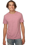 Royal Apparel 17051 Unisex 50/50 Blend Tee - Heather Red